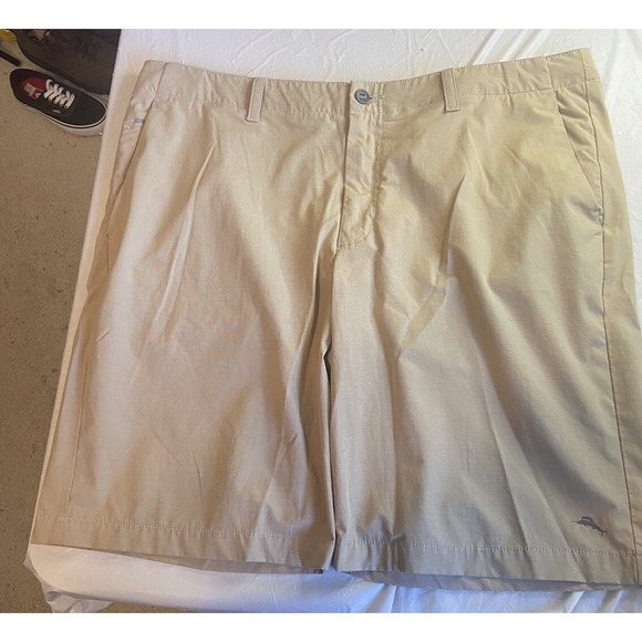 Men's Tommy Bahama Nylon Blend Lightweight Brown Walking‎ Shorts- Size 40 - Picture 1 of 13